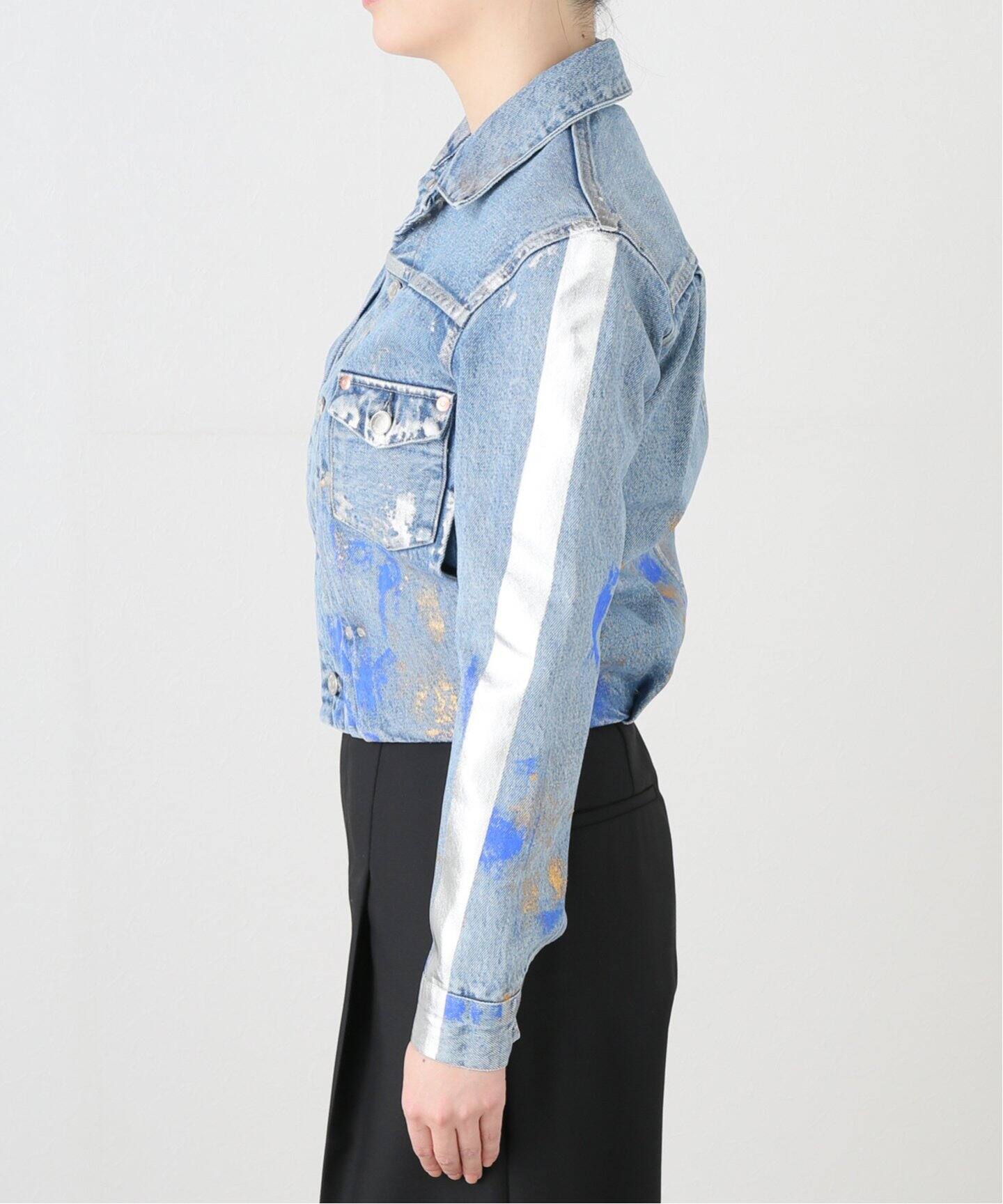 ジャケット・アウター TANAKA ST-45 ancellm wism etoqk TANAKA / ST-45 THE JEAN JACKET (VINTAGE BLUE) | AfterSchool