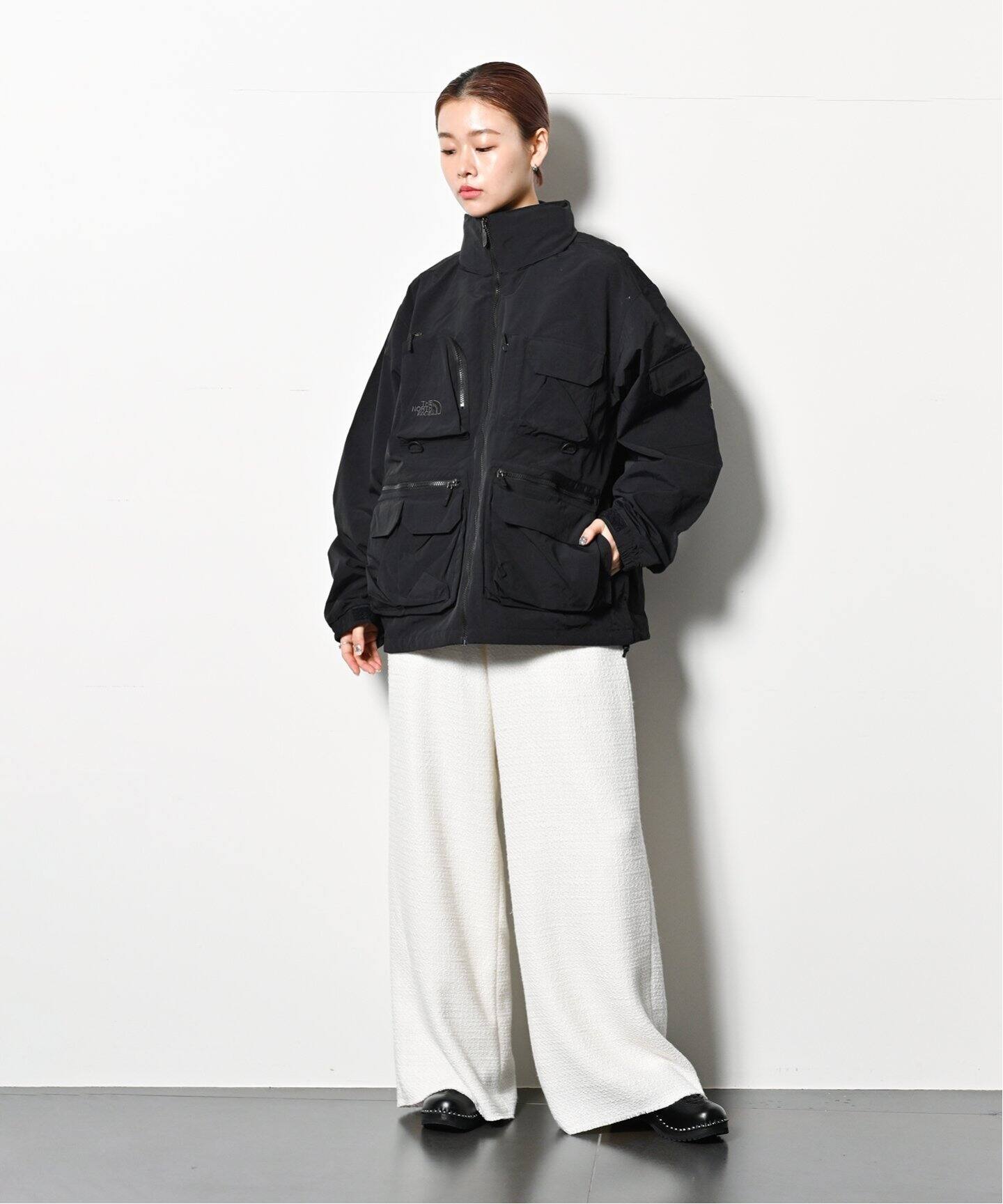 THE NORTH FACE FIELD UTILITY JACKET NP225333：ブルゾン（ナイロン 