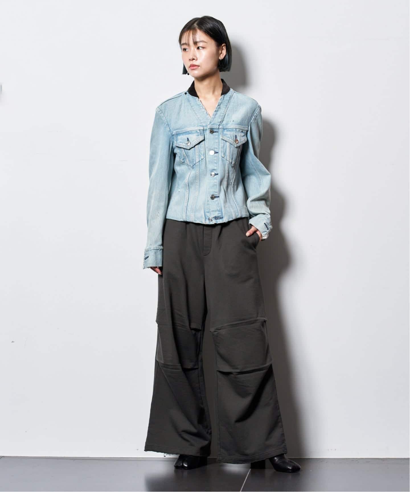 TANAKA NO COLLAR TRUCKER JACKET ST-4-25-IC：ジャケット
