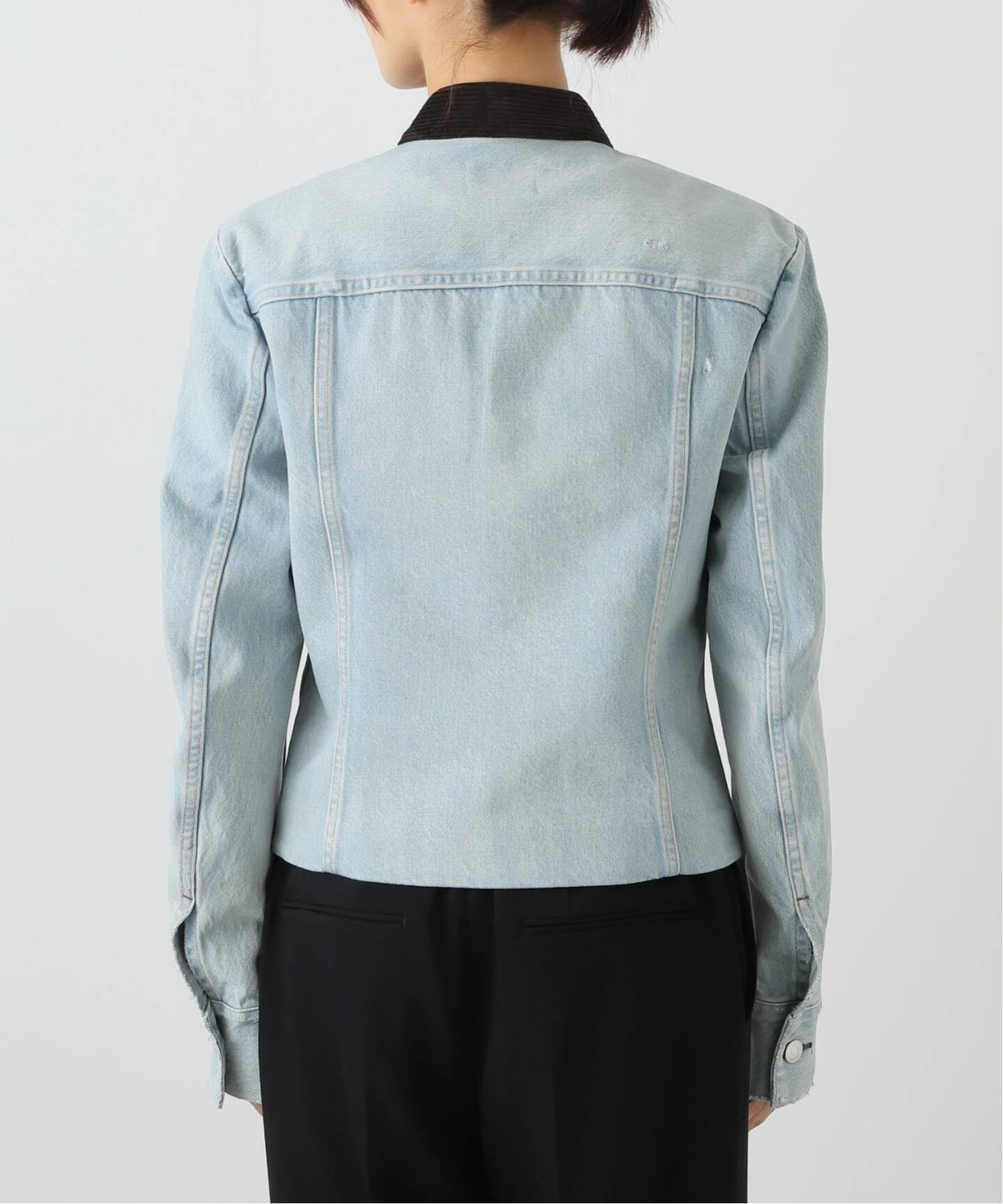 TANAKA NO COLLAR TRUCKER JACKET ST-4-25-IC：ジャケット（デニム