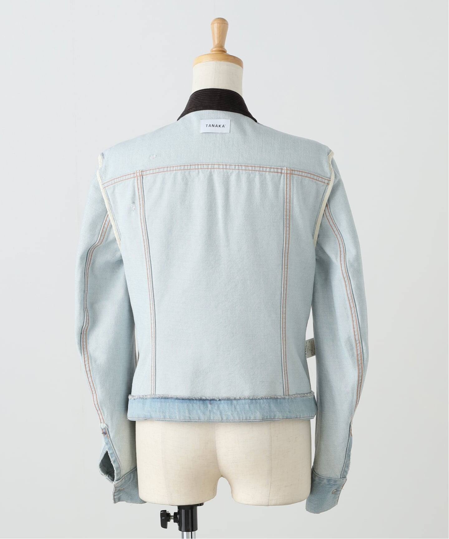 TANAKA NO COLLAR TRUCKER JACKET ST-4-25-IC：ジャケット（デニム