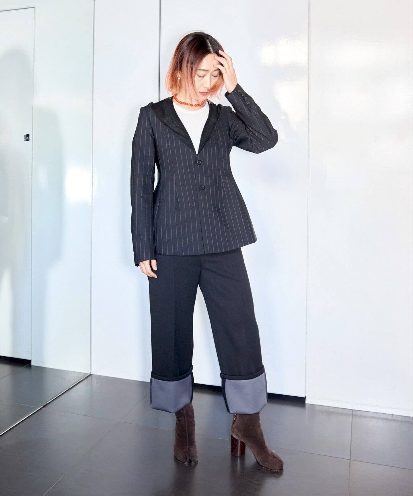 CHIKA KISADA 別注 LAYERED JACKET CJ-25117：ジャケット（テーラード 