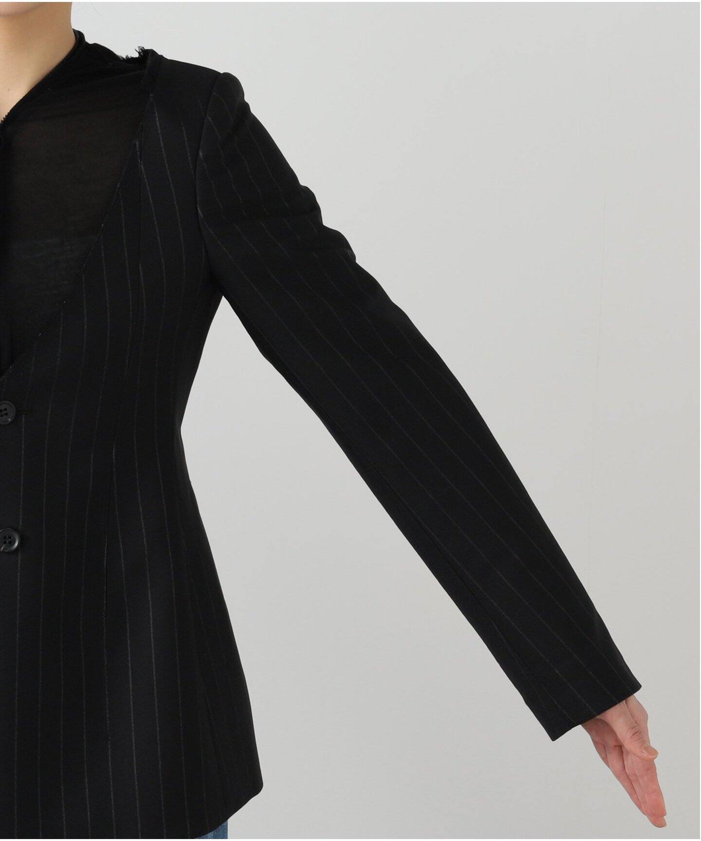 CHIKA KISADA 別注 LAYERED JACKET CJ-25117：ジャケット（テーラード 