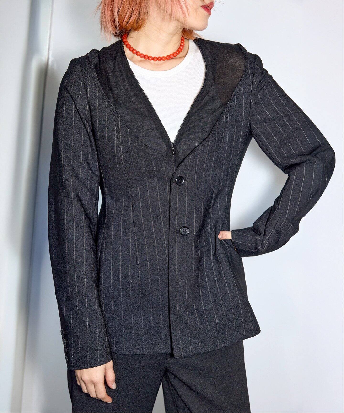 CHIKA KISADA 別注 LAYERED JACKET CJ-25117：ジャケット（テーラード 