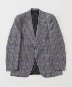 HUSBANDSハズバンズ】SINGLE-BREASTED JACKET IN WOOL：ジャケット 