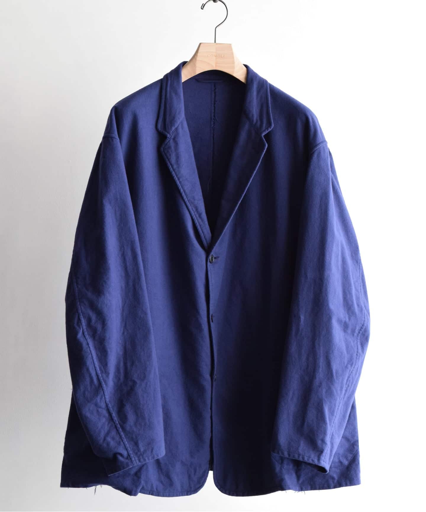 コモリ comoli ジャケット ネイビー