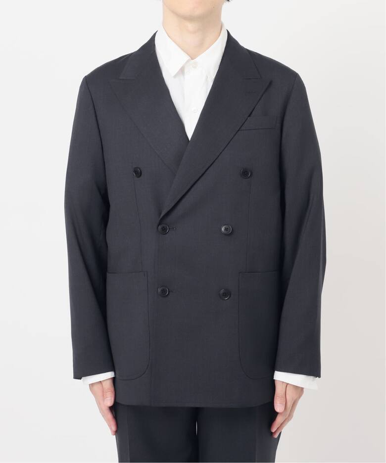LE / エルイー】 WOOL DOUBLEJK（テーラードジャケット）｜L