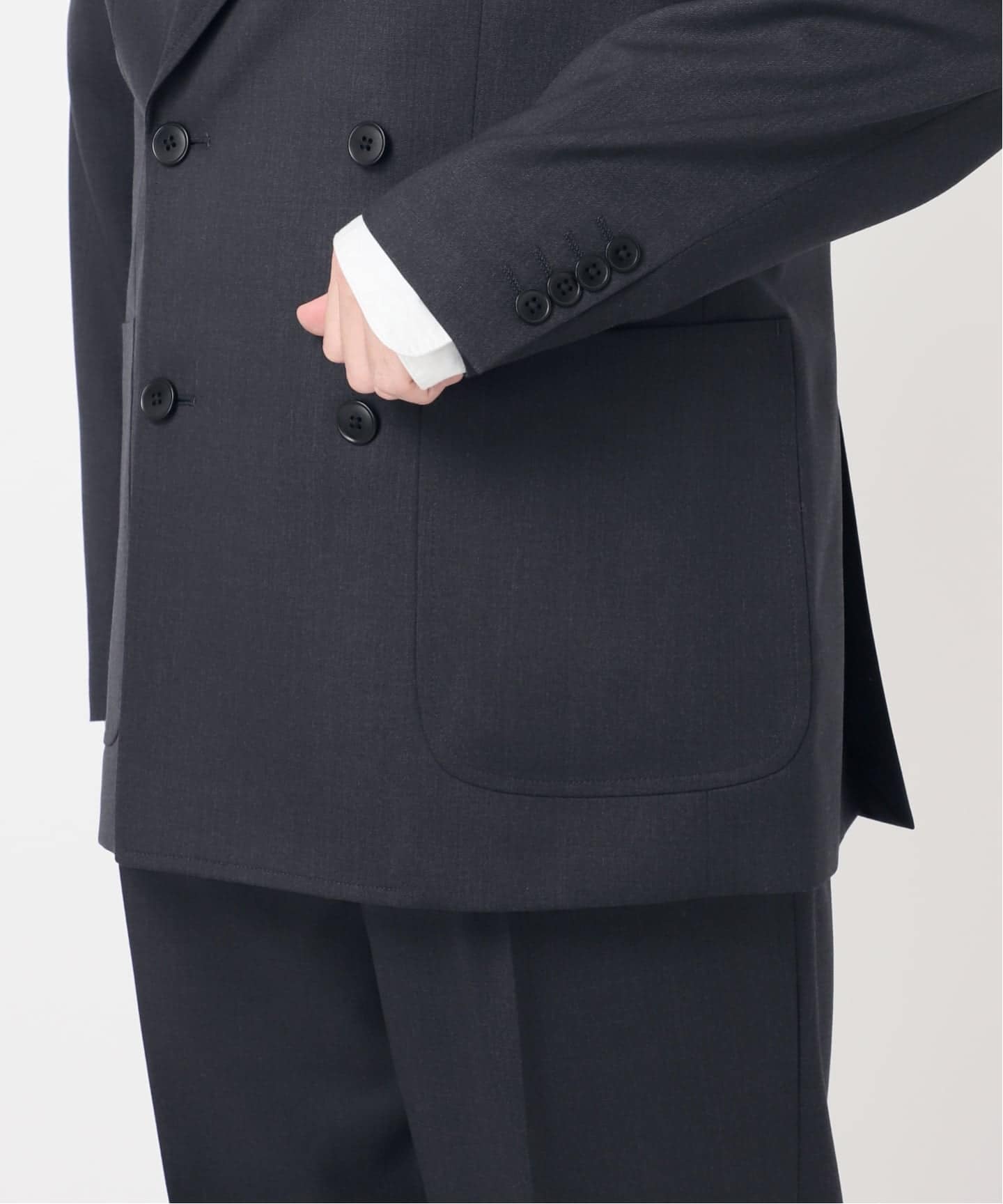 LE / エルイー】 WOOL DOUBLEJK（テーラードジャケット）｜L'ECHOPPE