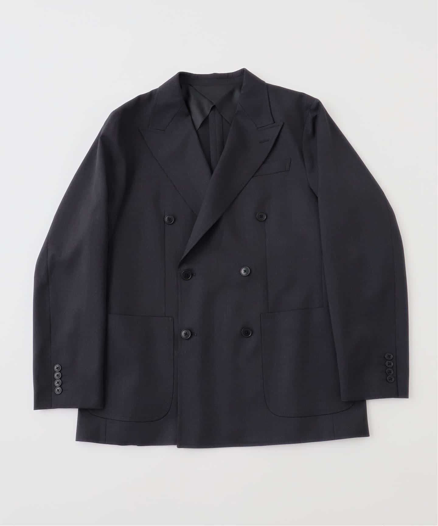 LE / エルイー】 WOOL DOUBLEJK（テーラードジャケット）｜L