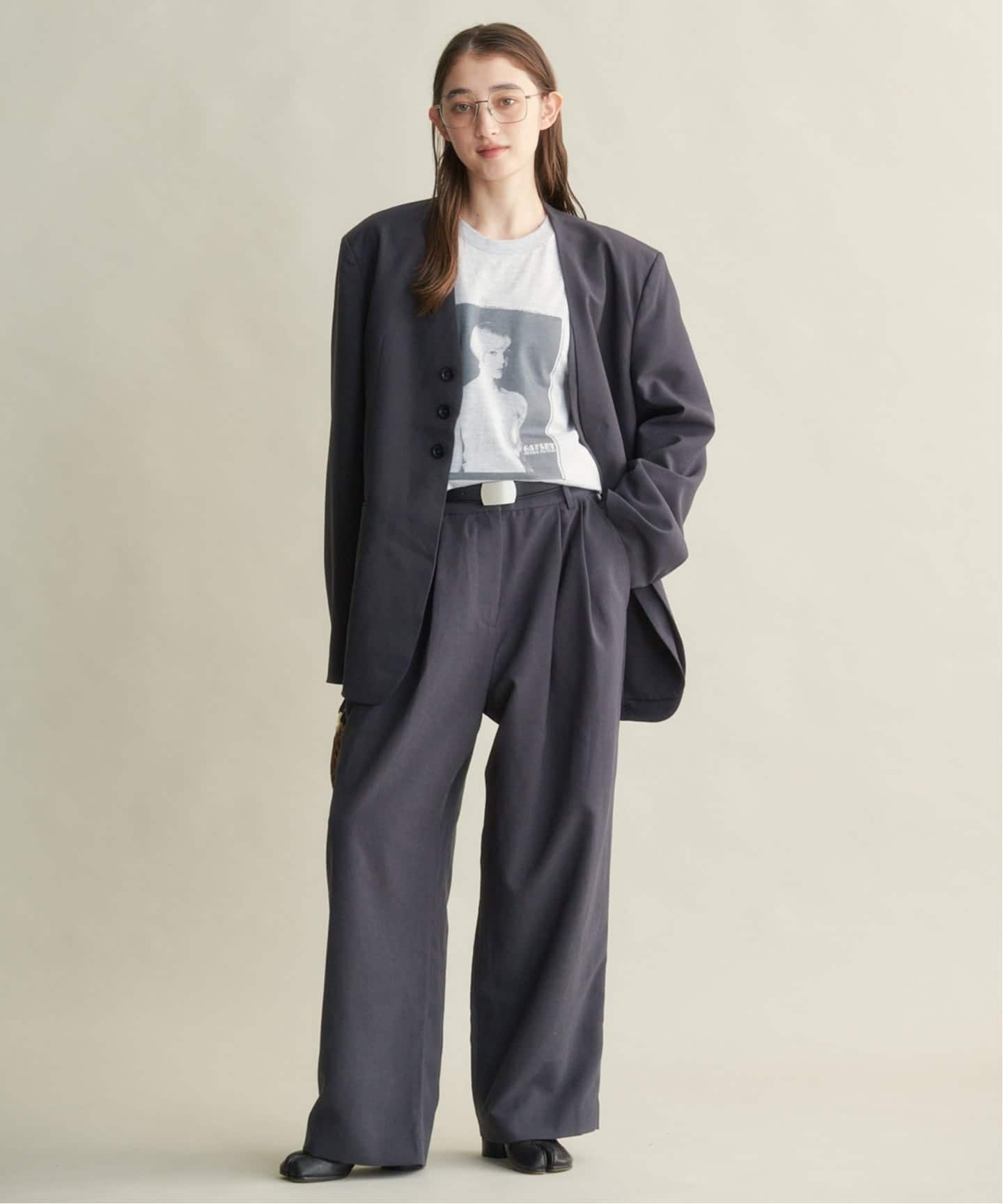 anuke Collarless Over Jacket（ノーカラージャケット）｜BOICE FROM