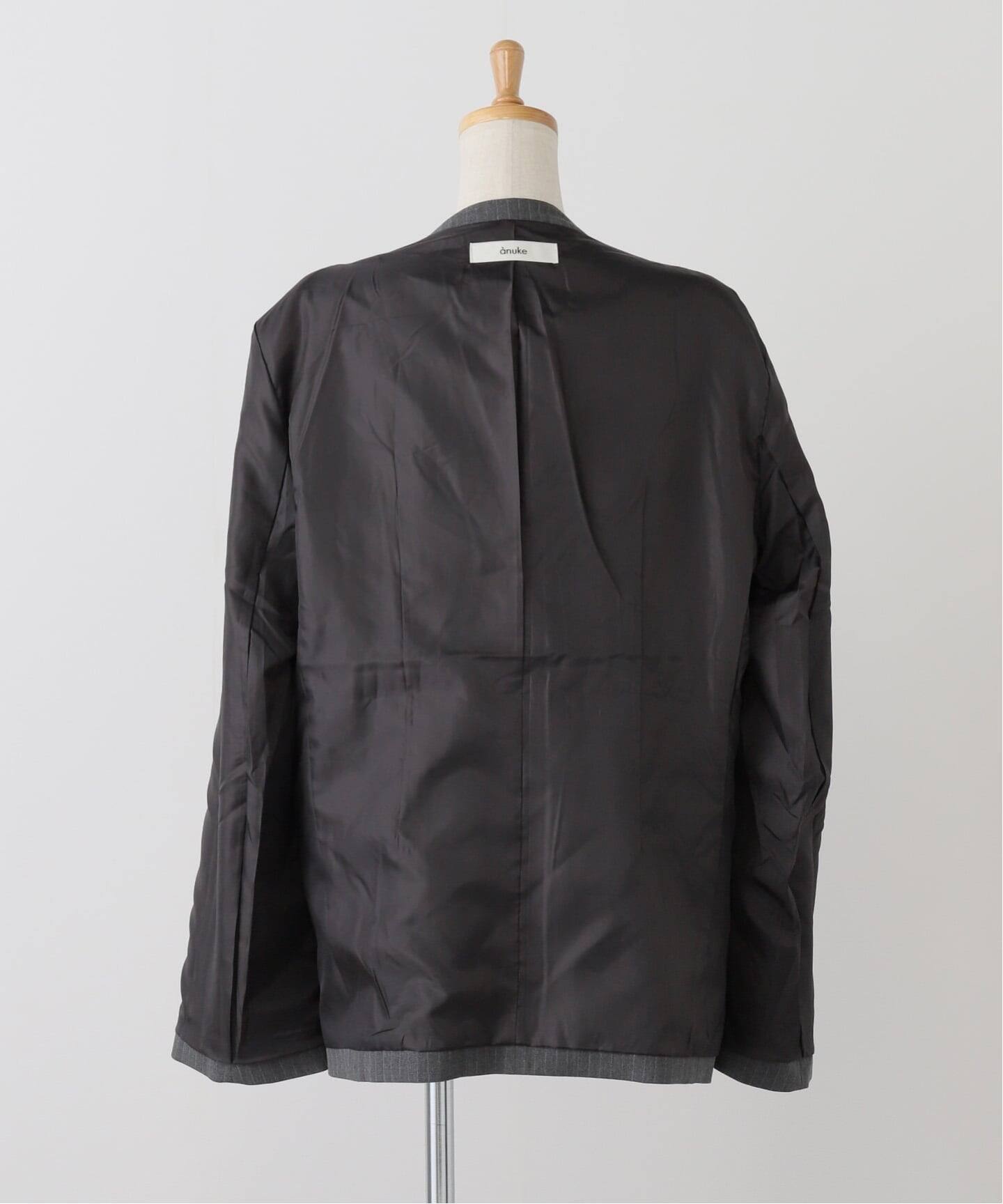 anuke Collarless Over Jacket（ノーカラージャケット）｜BOICE FROM