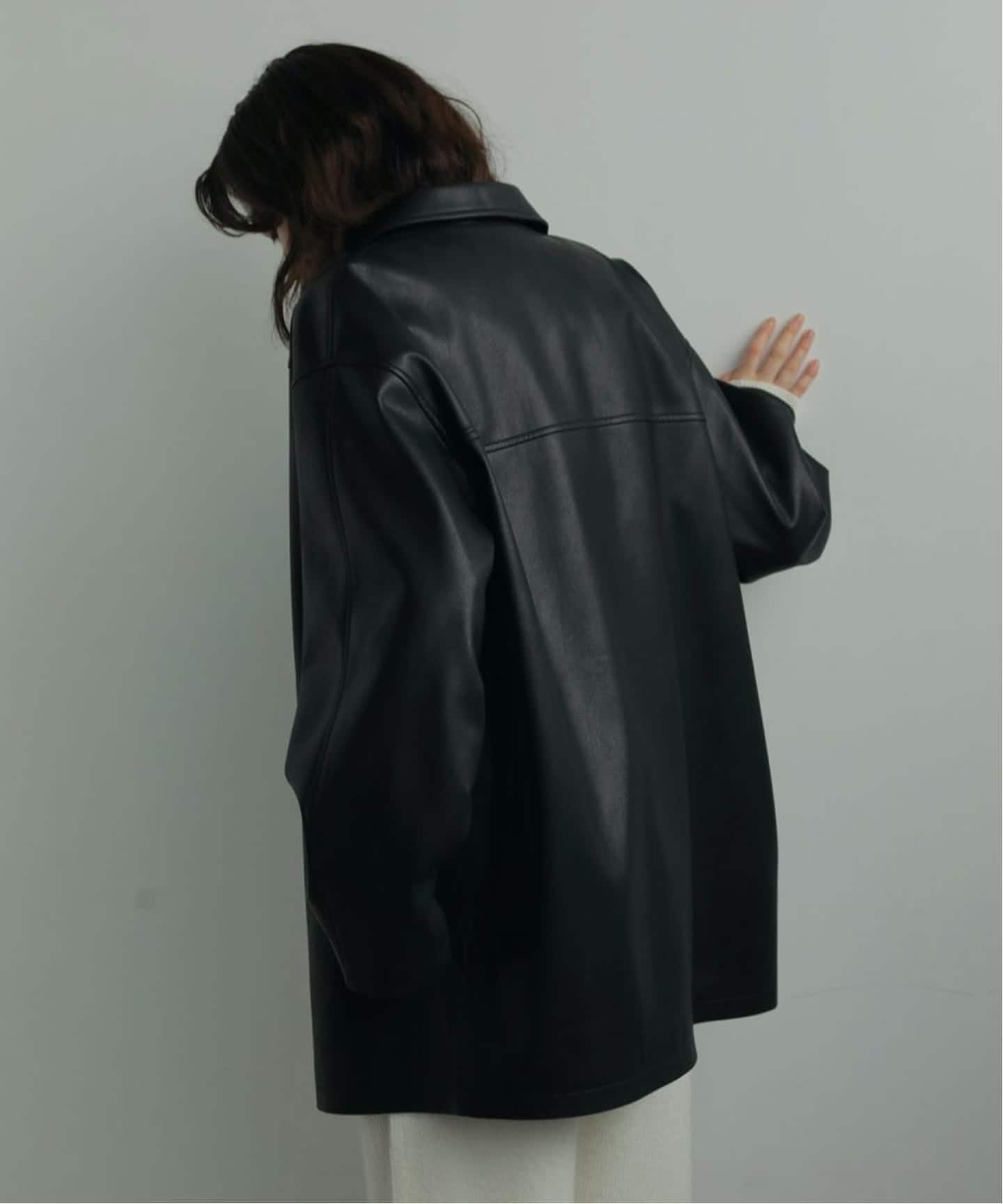 anuke Ecoleather Over Jacket（その他ジャケット・スーツ）｜BOICE