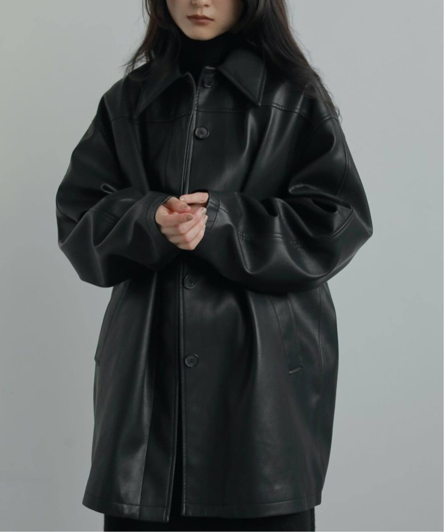 anuke Ecoleather Over Jacket（その他ジャケット・スーツ）｜BOICE