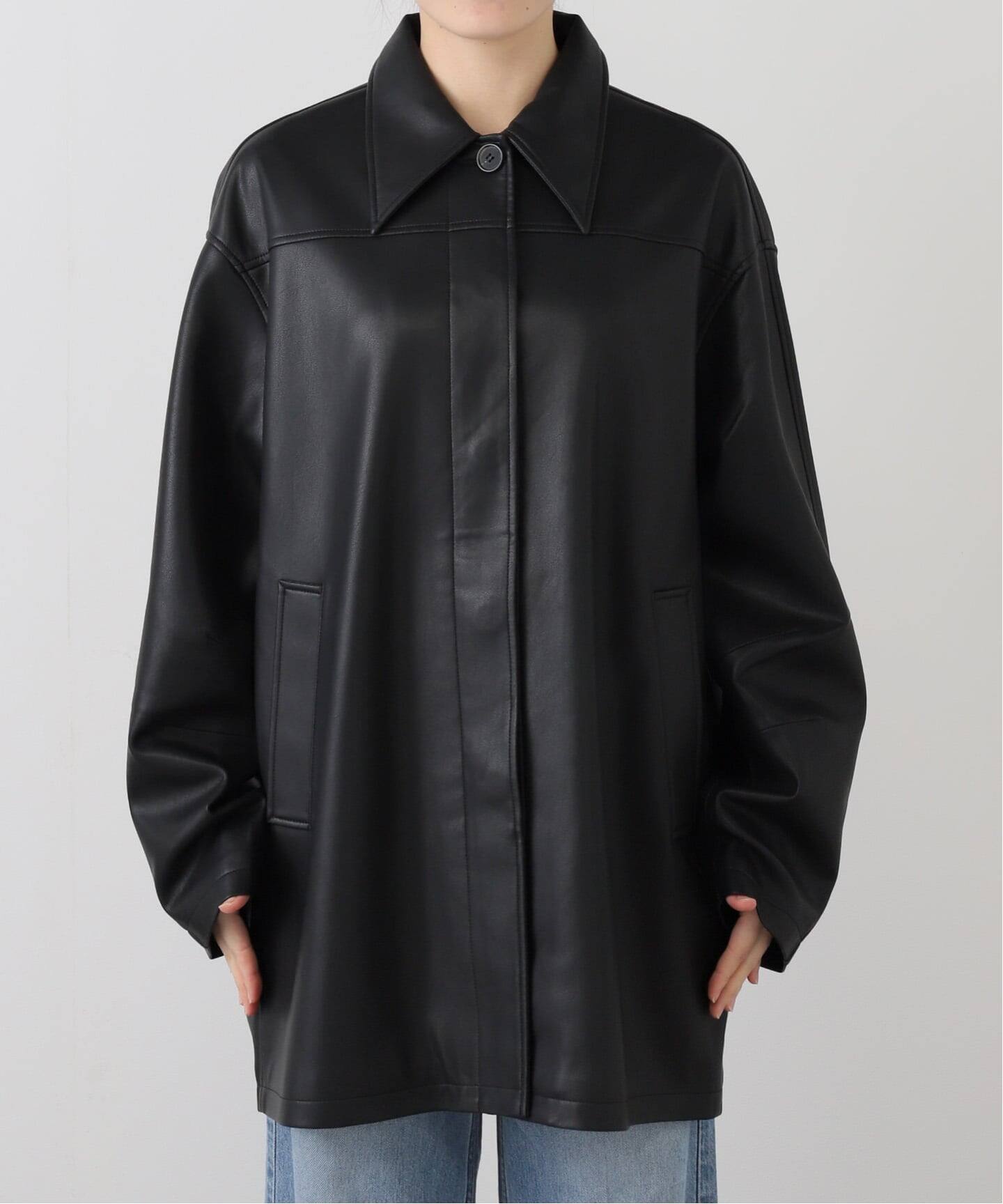 anuke Ecoleather Over Jacket（その他ジャケット・スーツ）｜BOICE