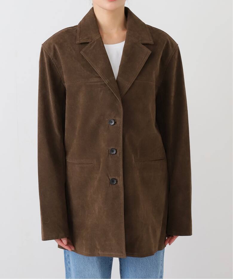 anuke Eco Suede Jacket 38 【anuke】Eco Suede Jacket 【アウトレット 