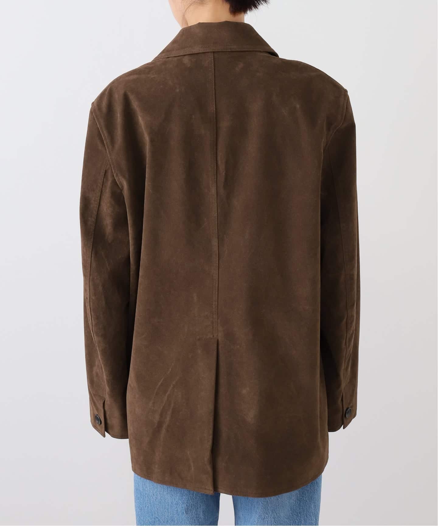 anuke Eco Suede Jacket（テーラードジャケット）｜BOICE FROM