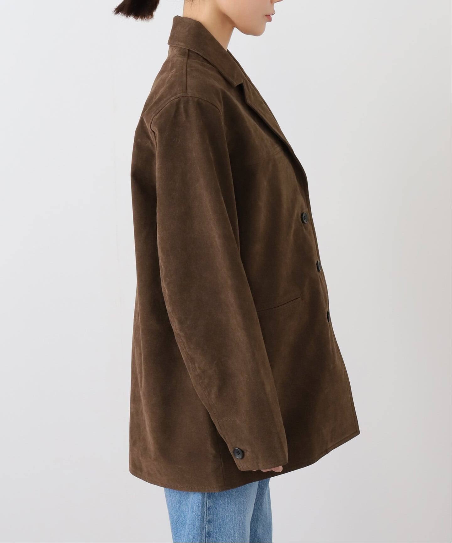 anuke Eco Suede Jacket（テーラードジャケット）｜BOICE FROM