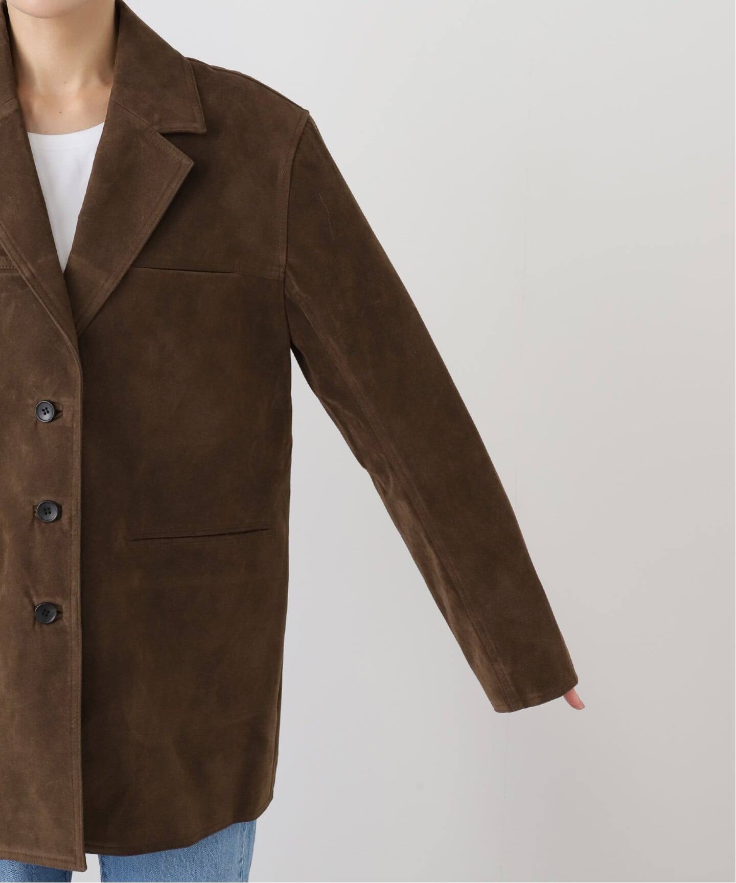 anuke Eco Suede Jacket（テーラードジャケット）｜BOICE FROM
