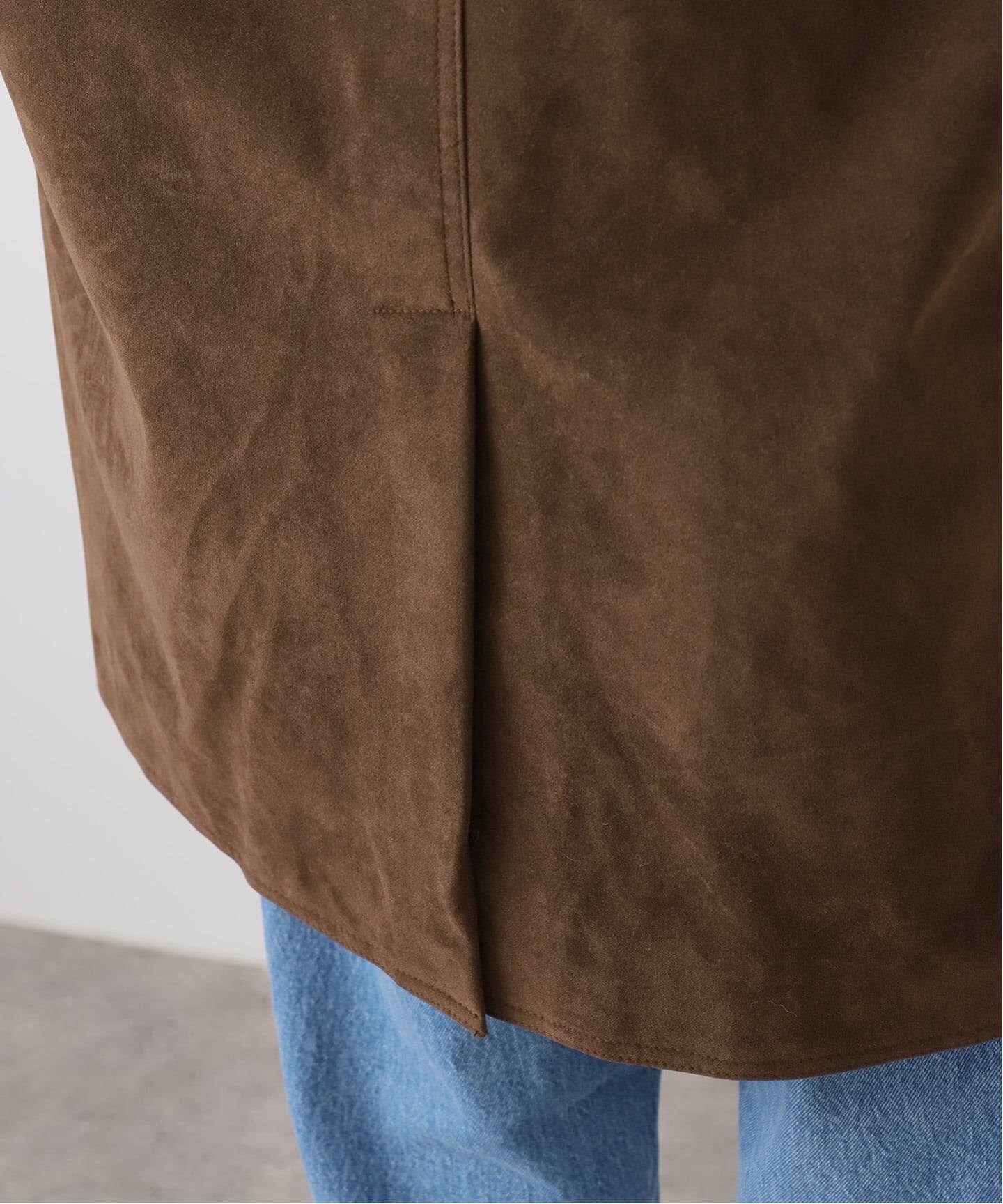 anuke Eco Suede Jacket（テーラードジャケット）｜BOICE FROM