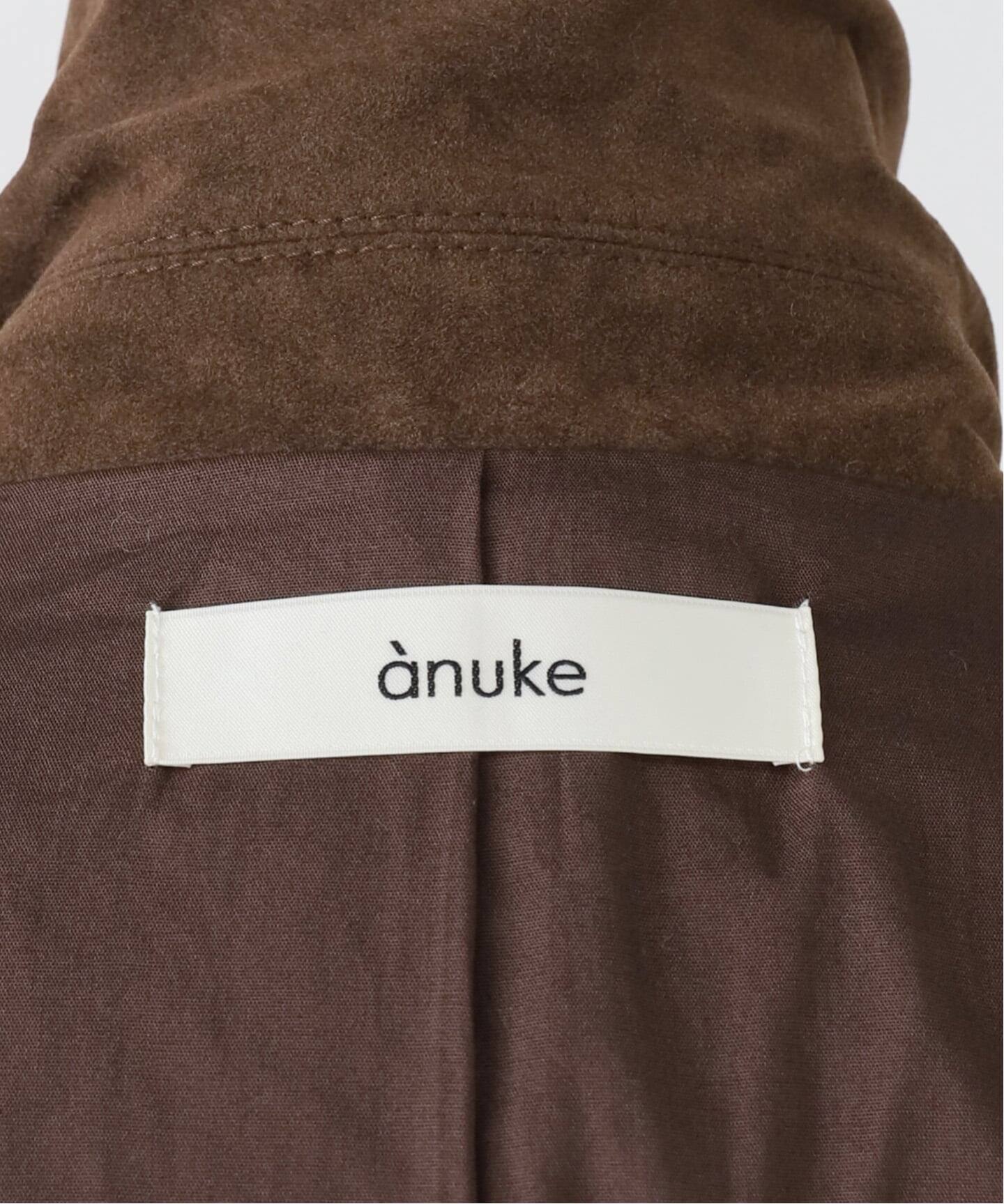 anuke Eco Suede Jacket（テーラードジャケット）｜BOICE FROM