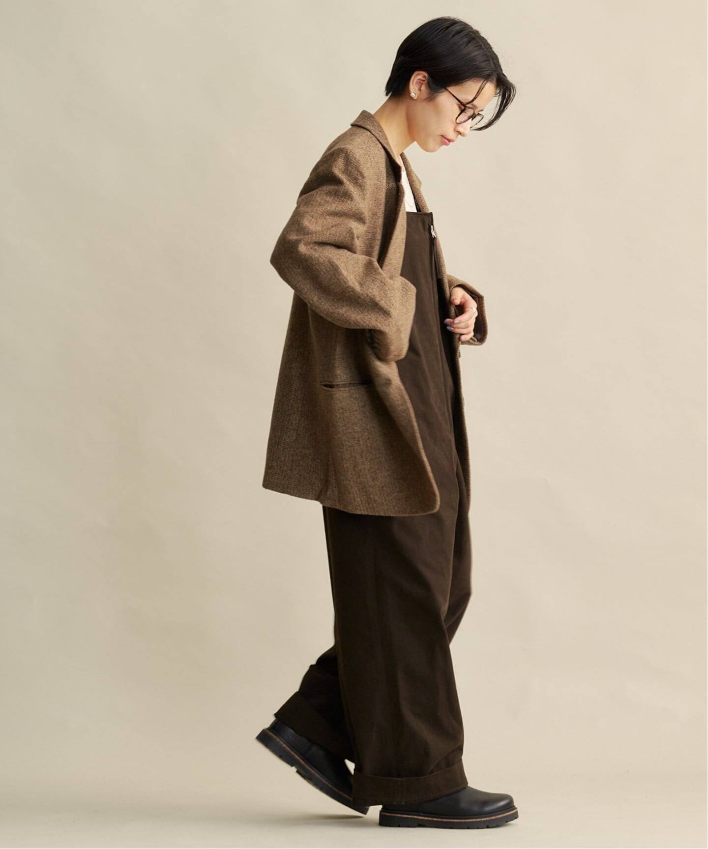 anuke Herringbone Wool Jacket（テーラードジャケット）｜BOICE FROM 