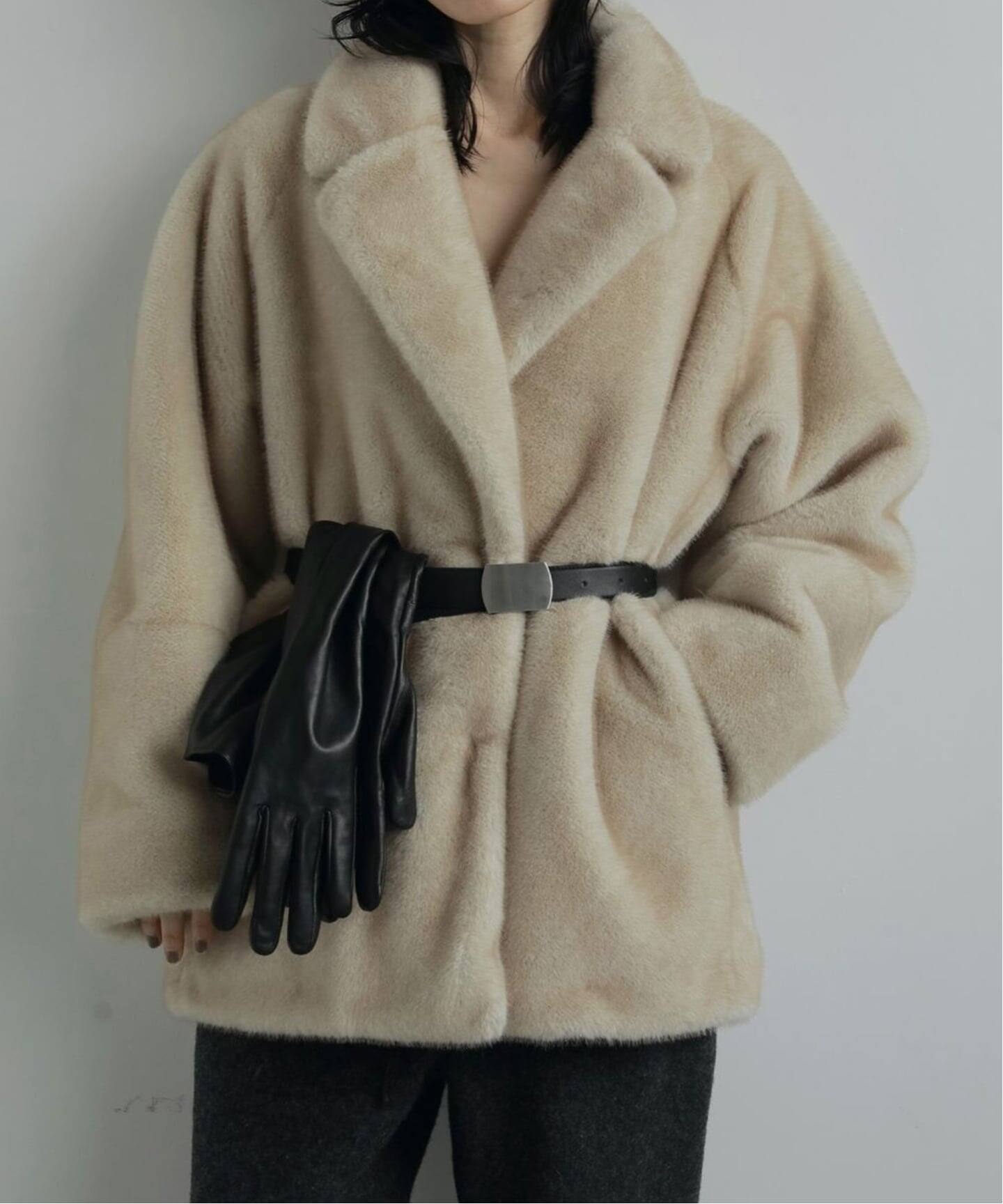 ジャケット・アウター anuke Eco Minkfur Jacket 36 anuke Eco Minkfur Jacket（ボア・フリース）｜BOICE FROM BAYCREW'S