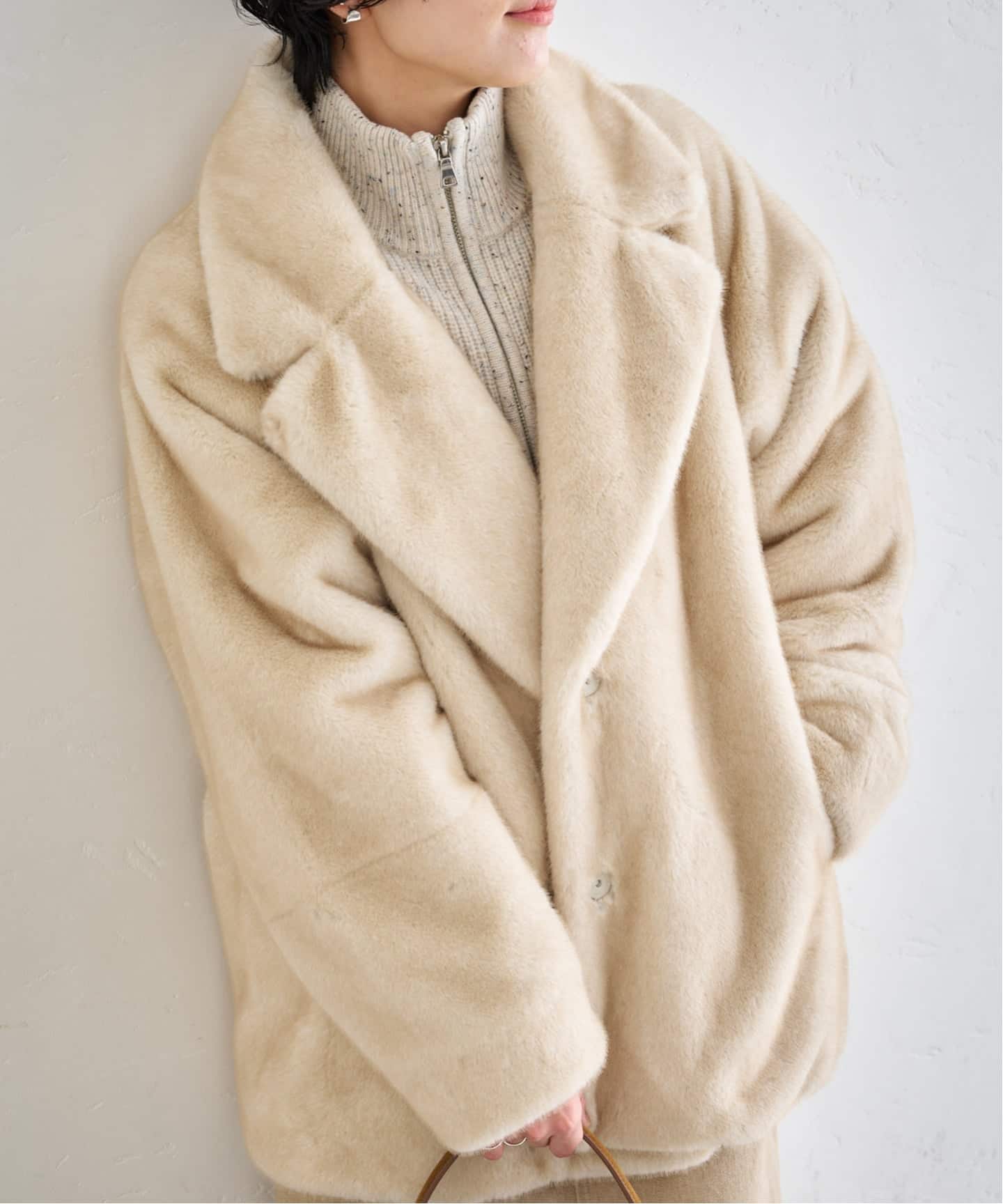 anuke Eco Minkfur Jacket（ボア・フリース）｜BOICE FROM BAYCREW'S