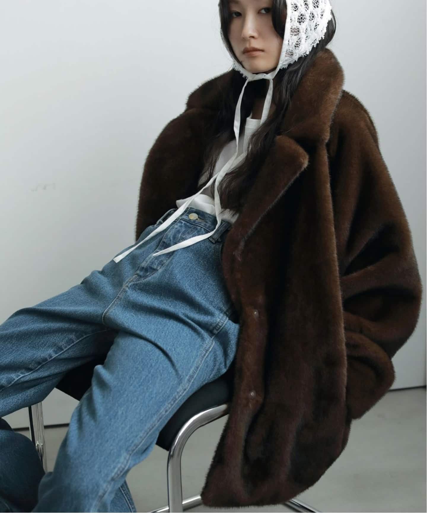 最終　BODE ダークブラウン レースアップ　フリース　ボア　BTS 最終 BODE ダークブラウン レースアップ フリース ボア BTS ハイネック