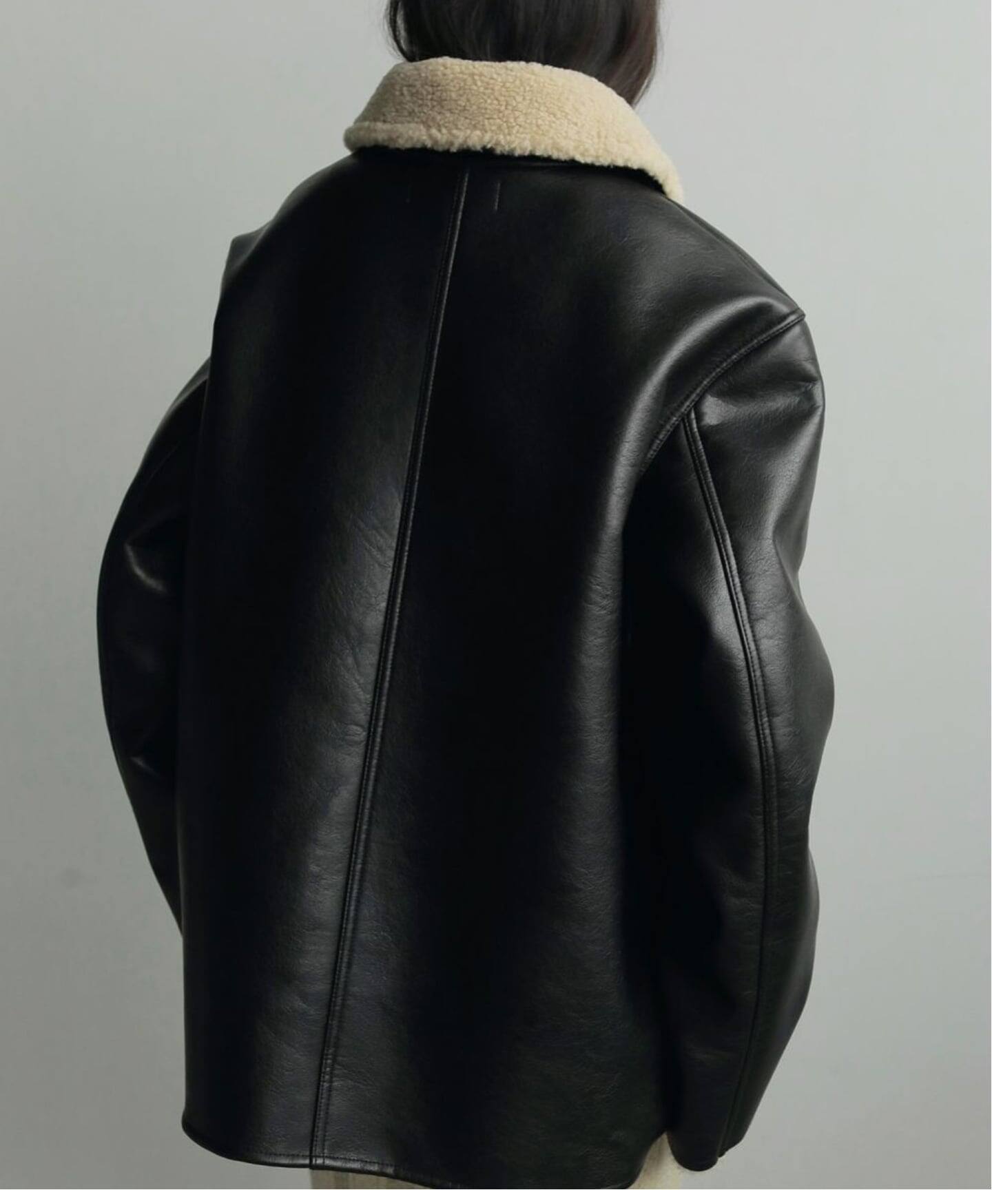 anuke Boa Flight Jacket（レザージャケット）｜BOICE FROM BAYCREW'S