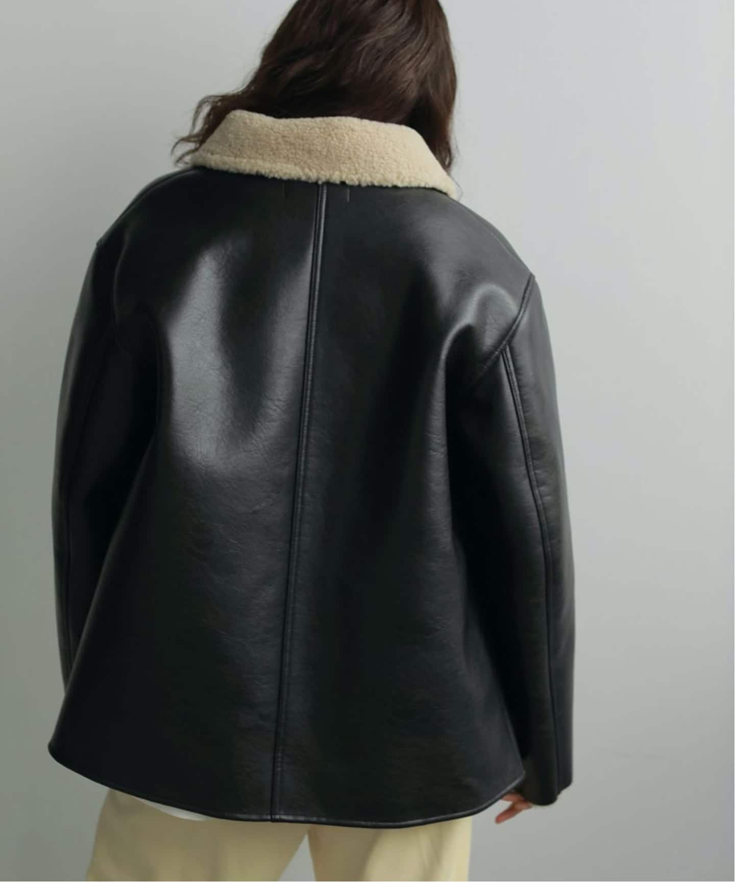 anuke Boa Flight Jacket（レザージャケット）｜BOICE FROM BAYCREW'S