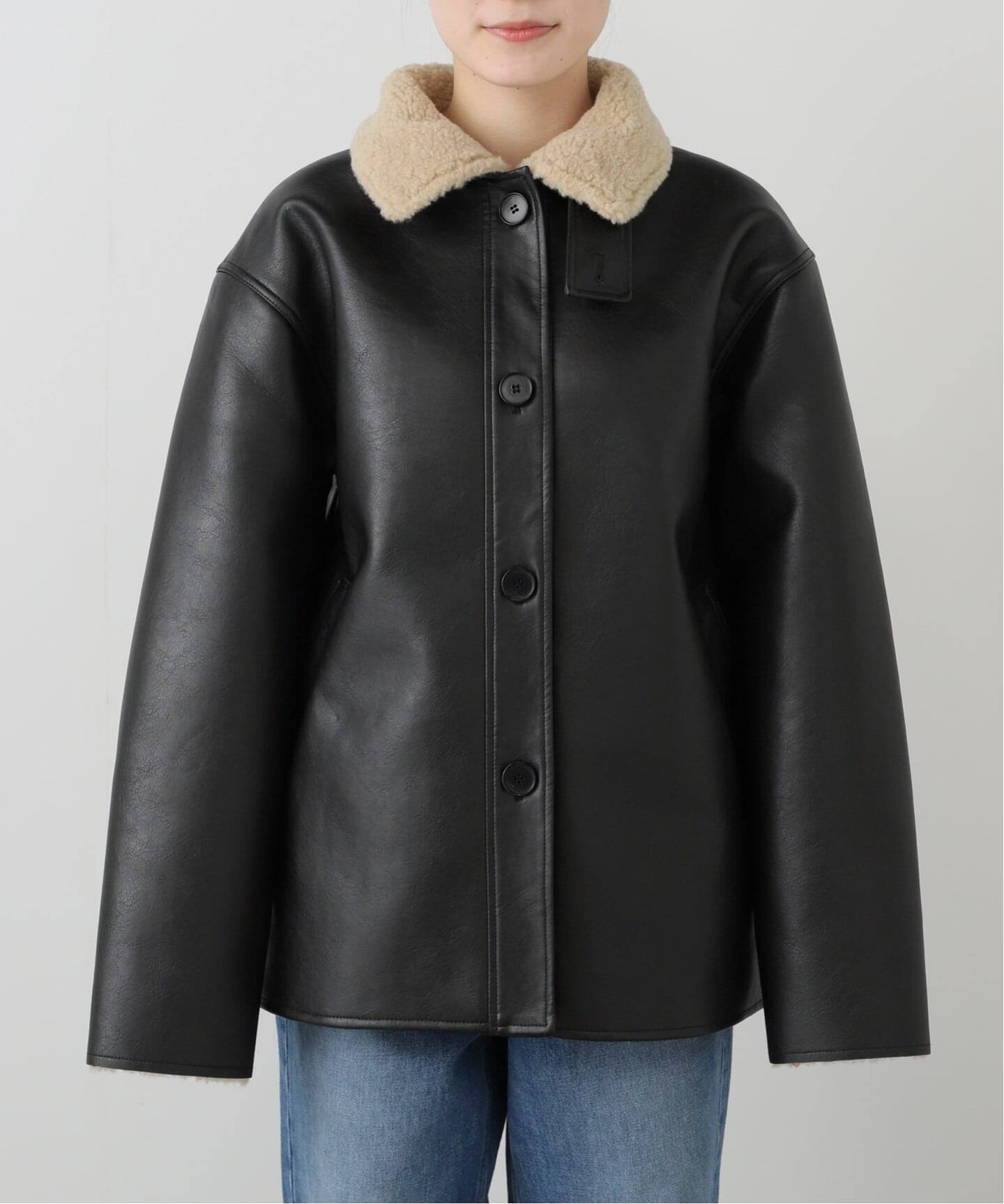 anuke アンヌークBoa Flight Jacket サイズ36 美品 anuke(アンヌーク) Boa Flight Jacket | サウスオレンジ｜メンズ