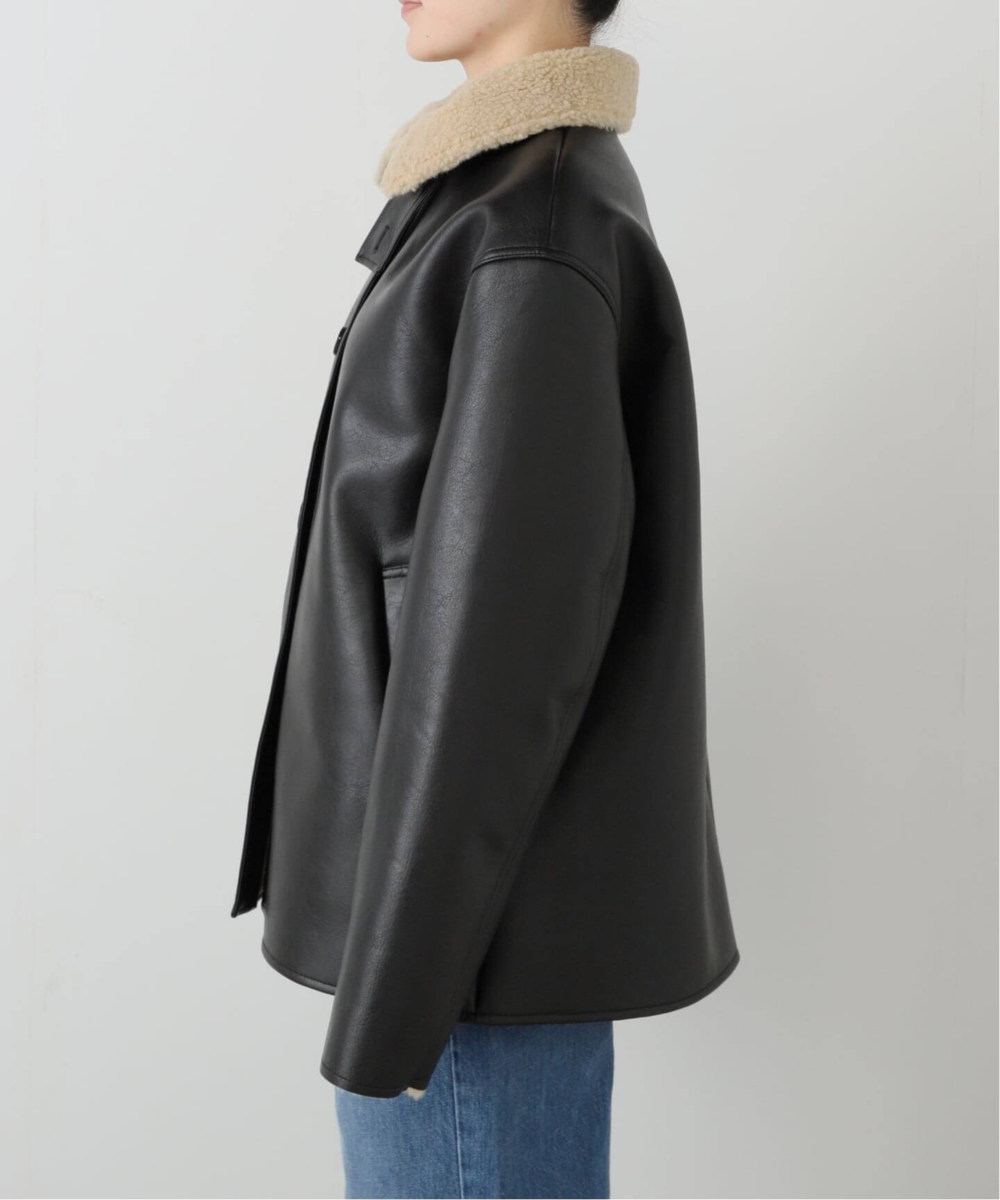 anuke Boa Flight Jacket（レザージャケット）｜BOICE FROM BAYCREW'S