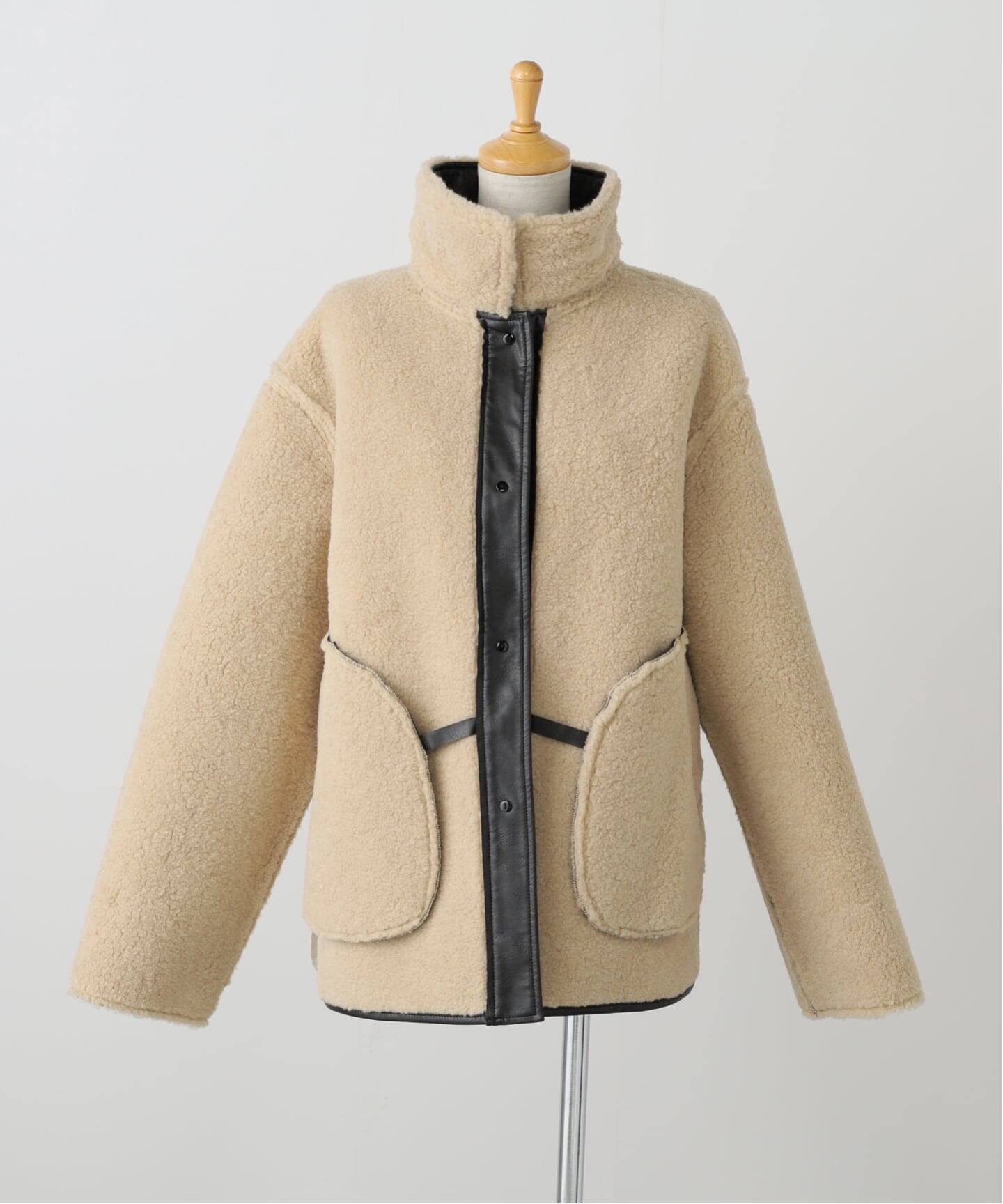 anuke Boa Flight Jacket（レザージャケット）｜BOICE FROM BAYCREW'S