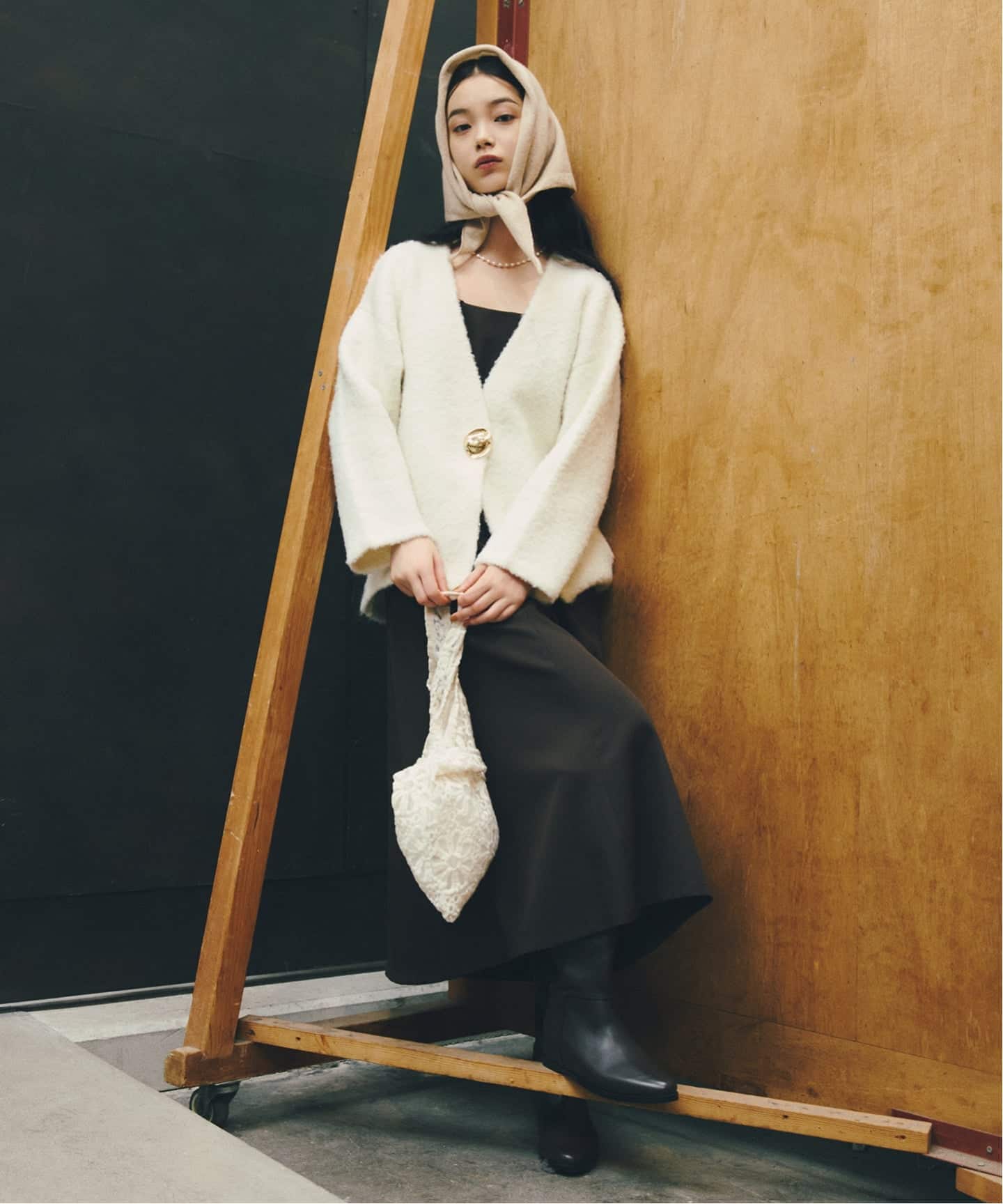 洗える】ブークレニットジャケット（その他ジャケット・スーツ）｜La