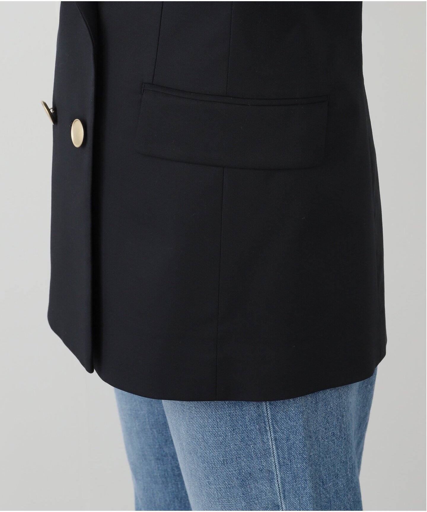 ラルディーニ ダブルブレスト テーラードジャケット T/Rダブルブレストジャケット（テーラードジャケット）｜La