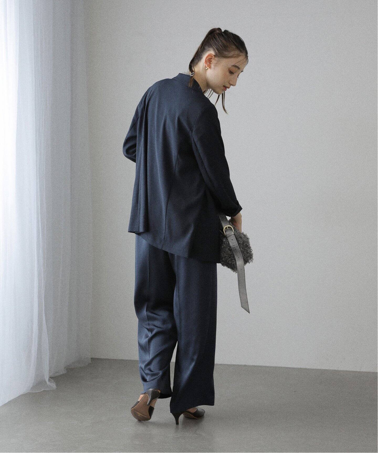 予約》【洗える】シングルボタンソフトジャケット（その他