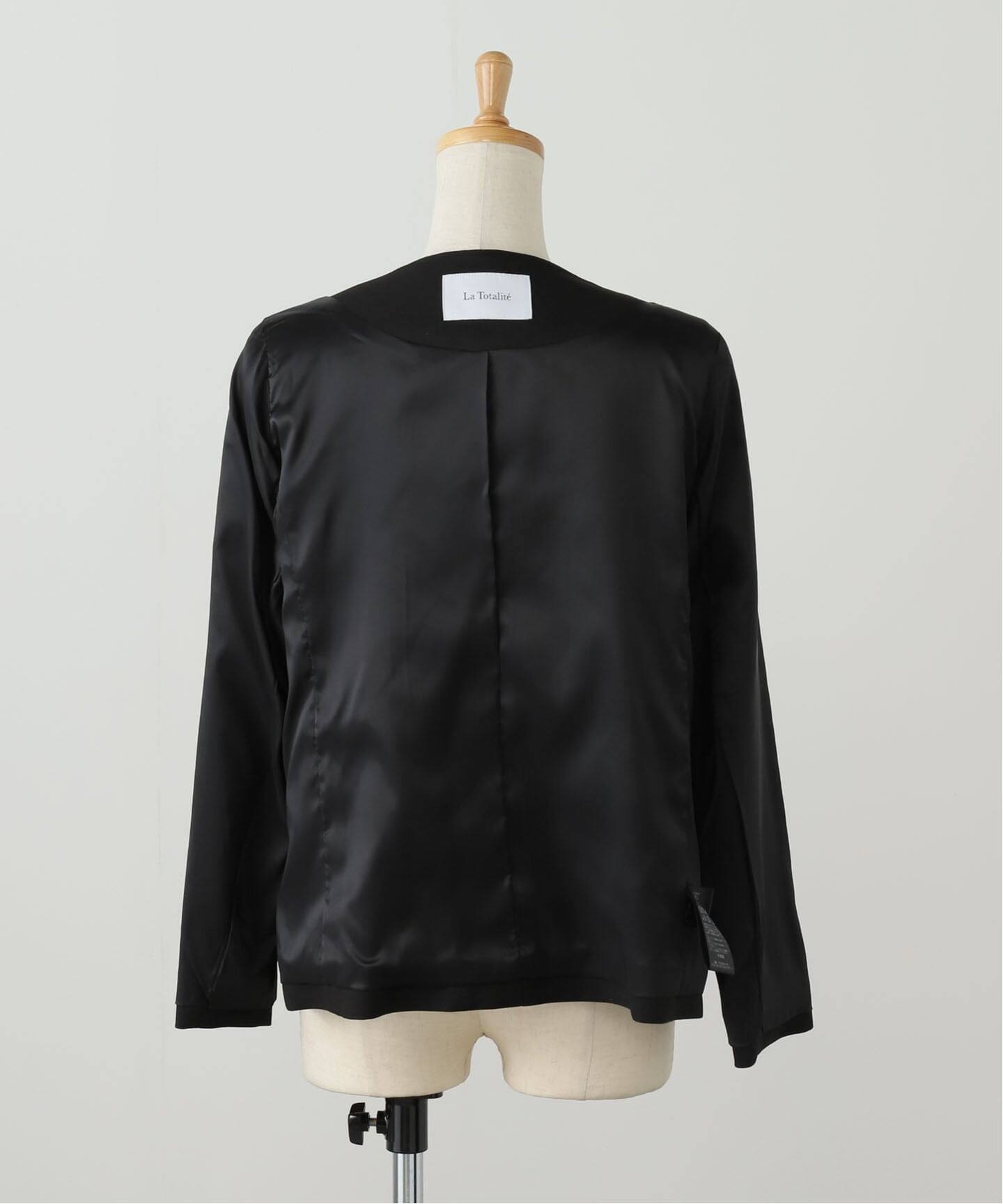 ノーカラーソフトジャケット（ノーカラージャケット）｜La Totalite