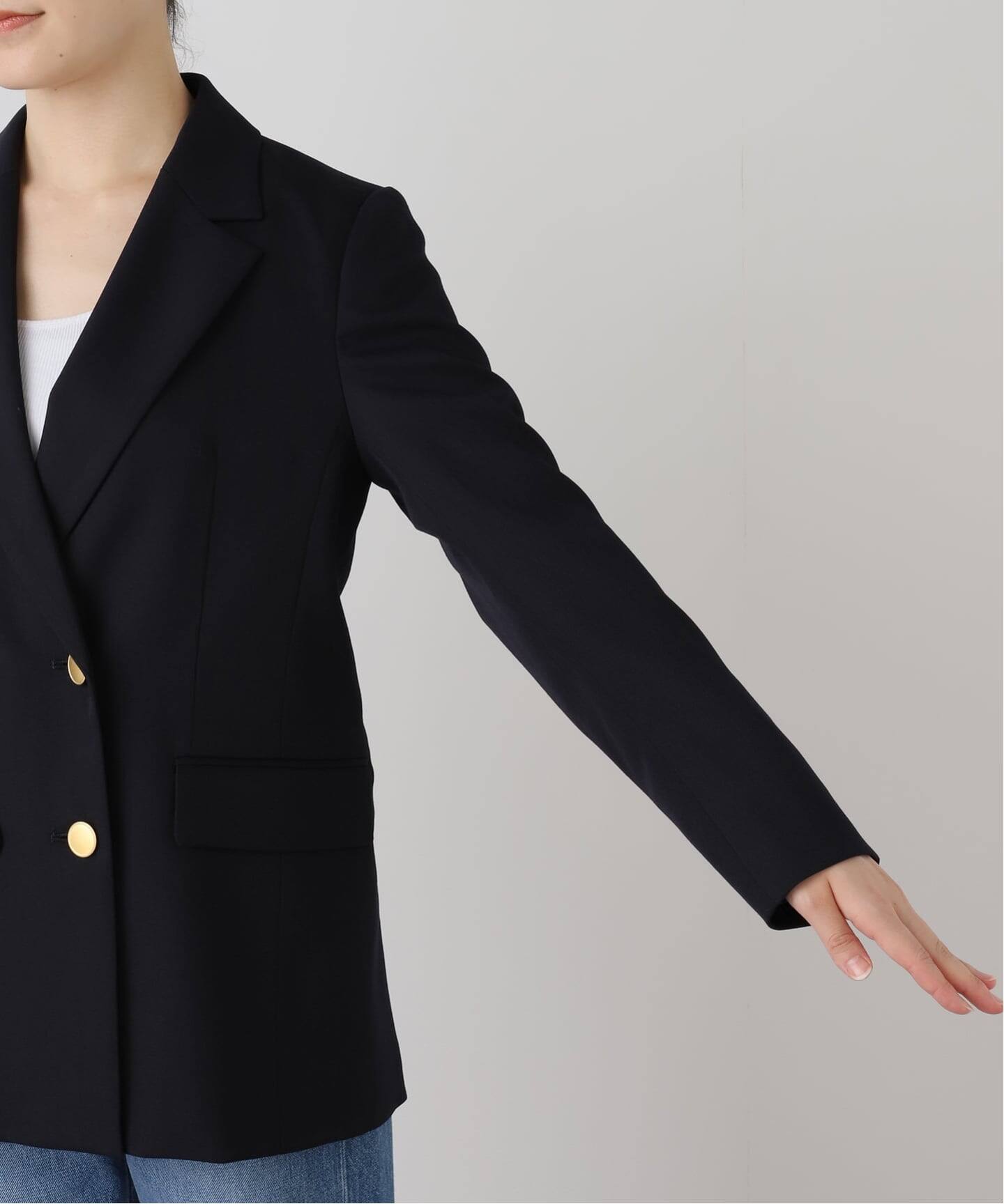 T/Wダブルブレストジャケット（テーラードジャケット）｜La