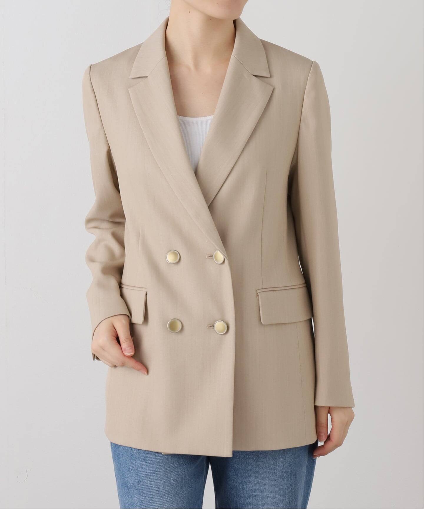 T/Wダブルブレストジャケット（テーラードジャケット）｜La Totalite