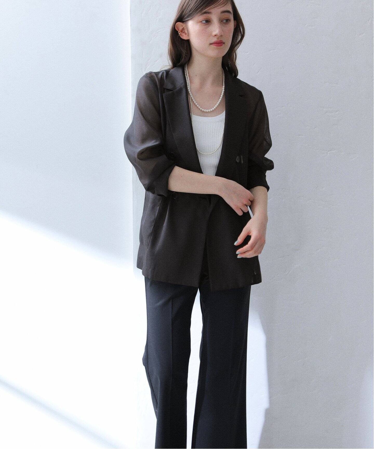 新品未使用:ベイクルーズLaTotaliteのウォッシャブルシアージャケット