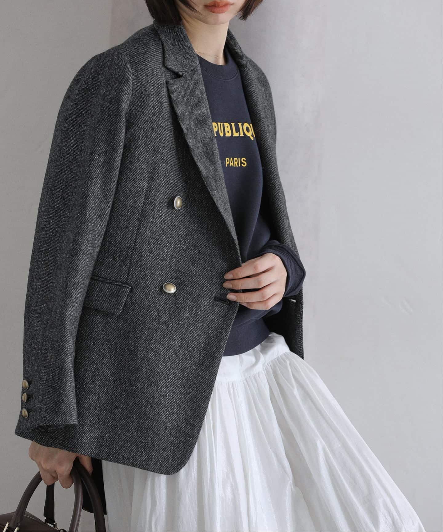 ツイードジャケット　トータリテ ツイードジャケット（テーラードジャケット）｜La Totalite（ラ