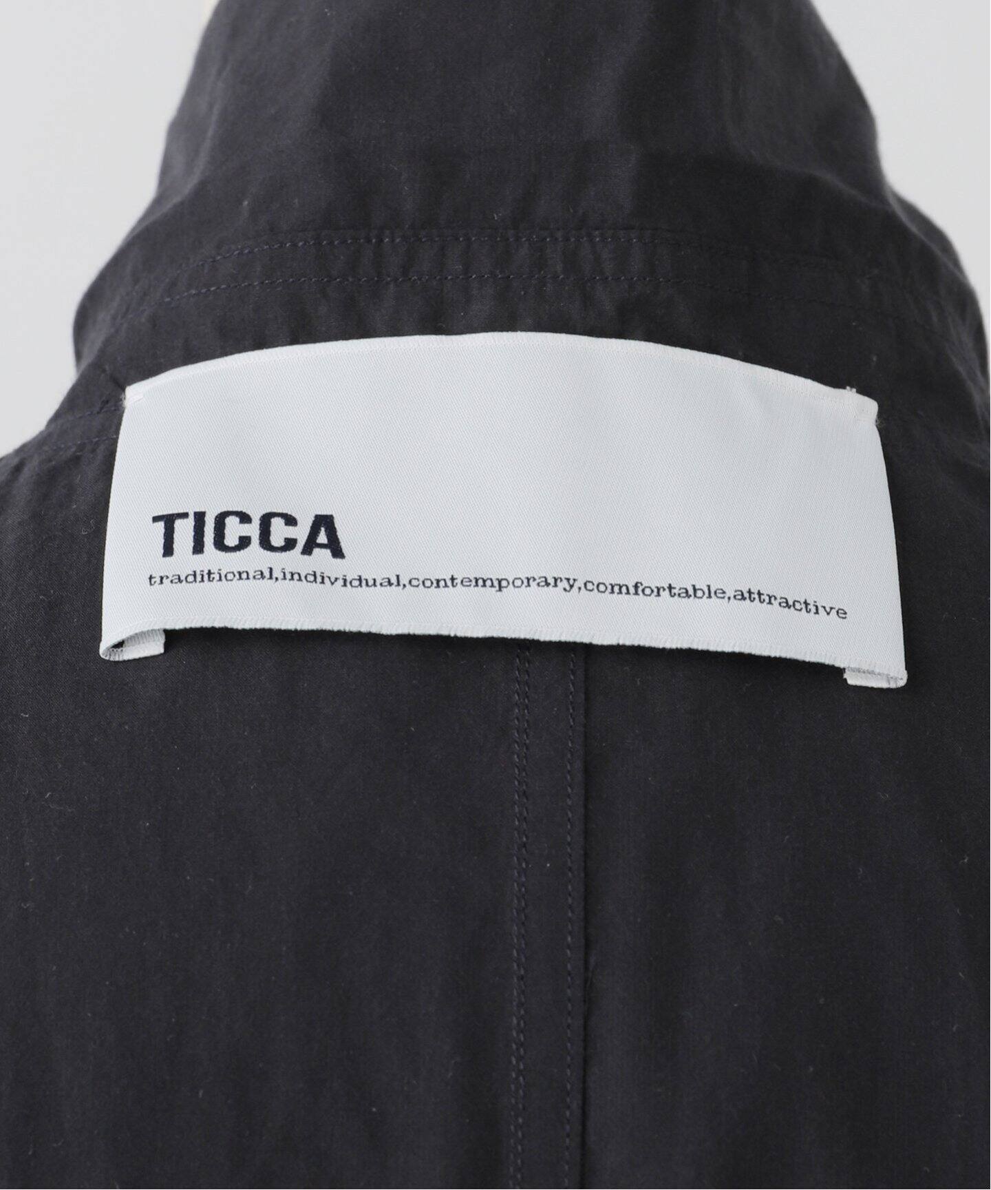 洗える】TICCA/ティッカ ハーフシャツジャケット（テーラード