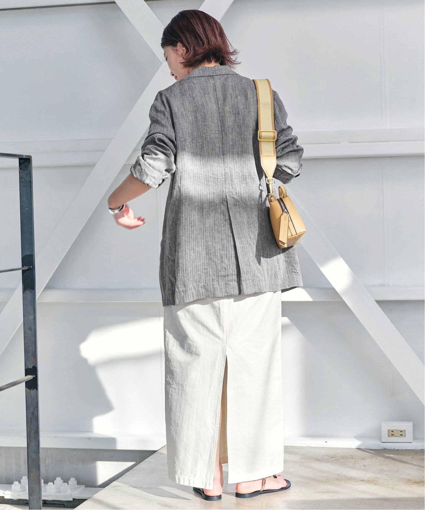 Spick and Span リネンエアリージャケット36 スピックアンドスパン Spick & Span（スピックアンドスパン）の「リネンエアリー