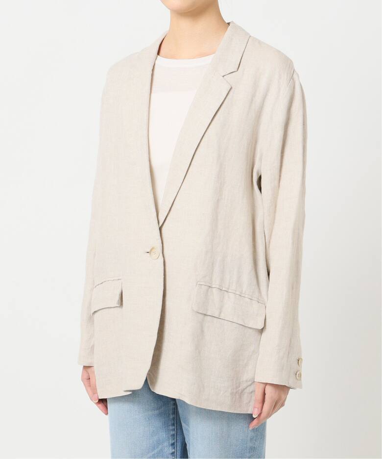 追加》リネンエアリージャケット（テーラードジャケット）｜Spick and  
