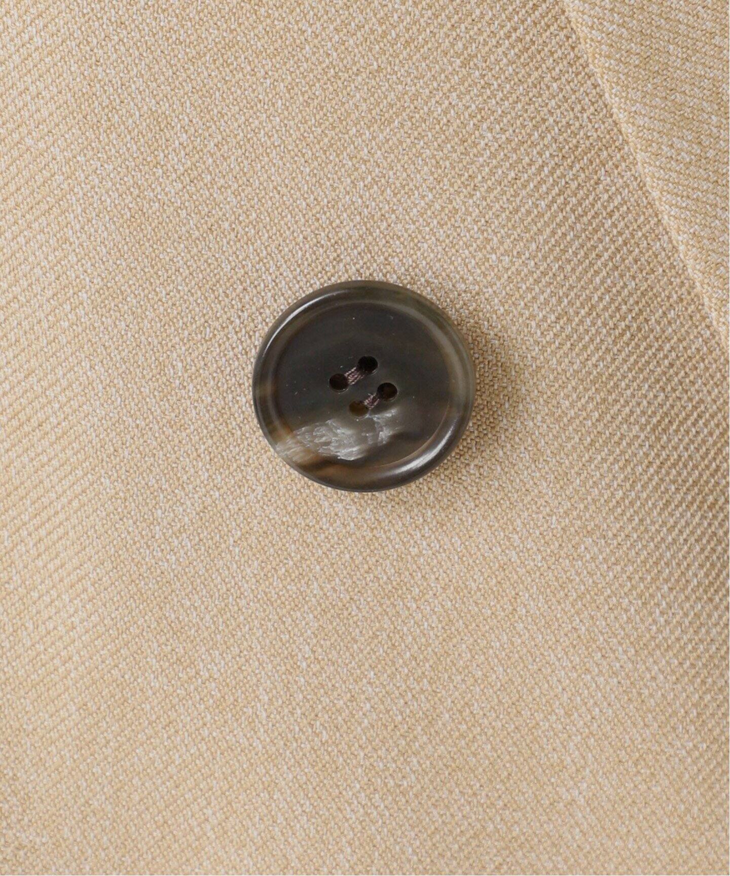 Spick and Spanメランジダブルブレストジレ　ブラウン38 スピック＆スパン Spick & Span 《追加予約》メランジダブル