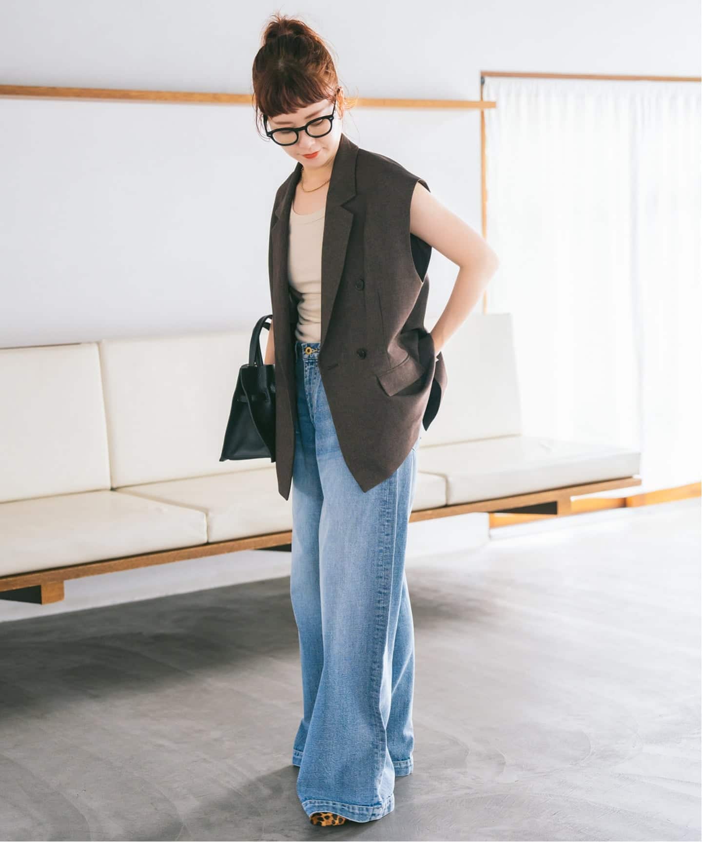 追加》メランジダブルブレストジレ（ジレ）｜Spick and Span