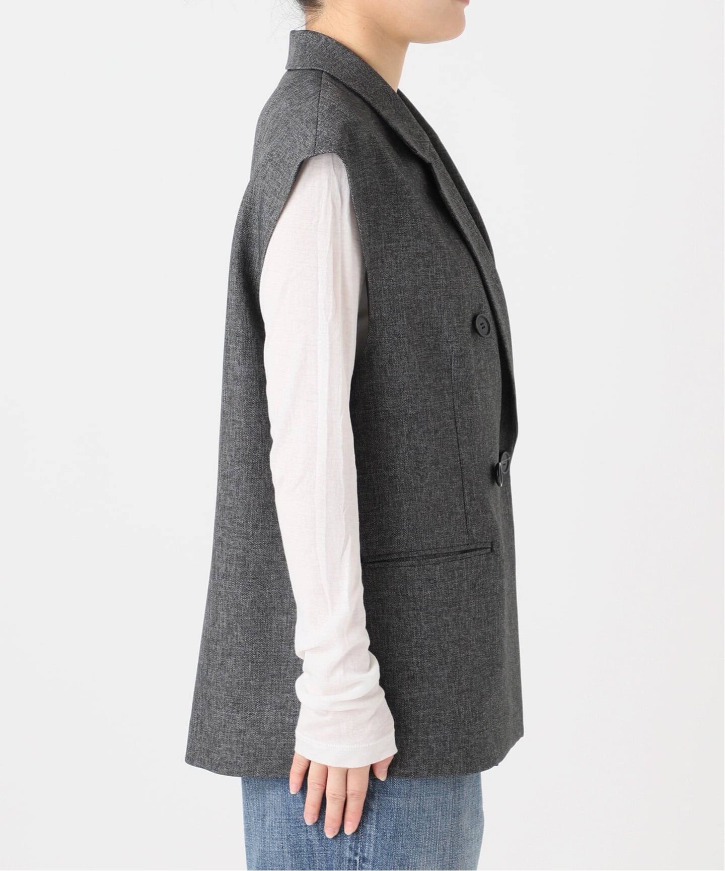 追加》メランジダブルブレストジレ（ジレ）｜Spick and Span（スピック