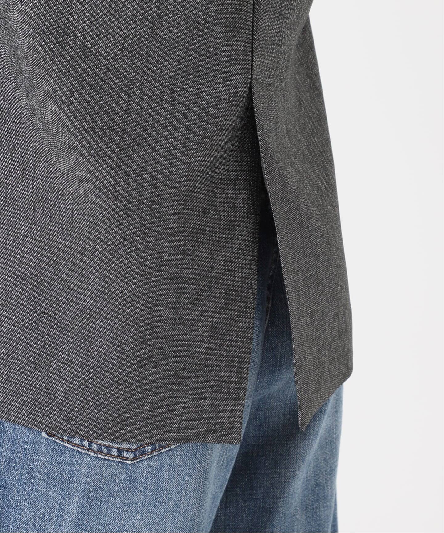 Spick&Span メランジダブルブレストジレ 38 しつけ糸あり 洗えます メランジダブルブレストジレ（ジレ）｜Spick & Span（スピック＆スパン