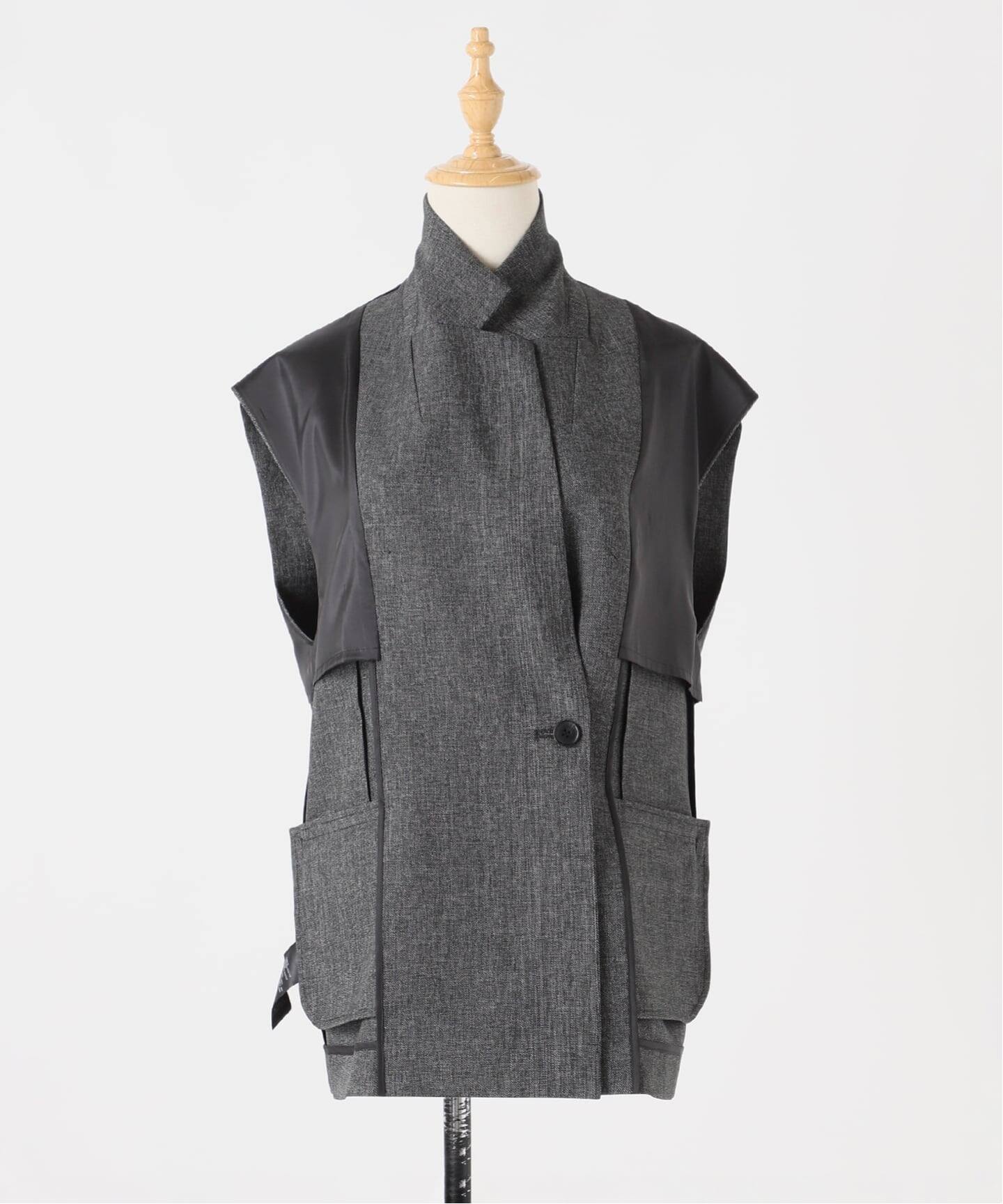 追加》メランジダブルブレストジレ（ジレ）｜Spick and Span（スピック