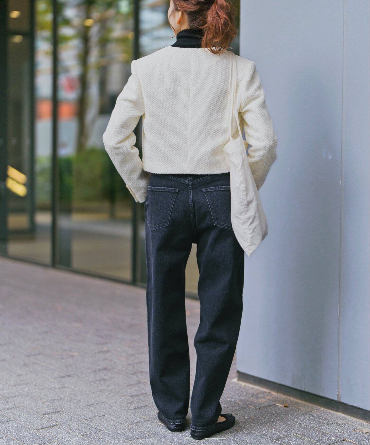 ループヤーンツイードジャケット（ノーカラージャケット）｜Spick and  